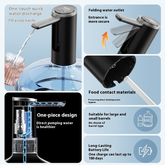 Household Minimalist Rechargeable Electric Pumping Water Device